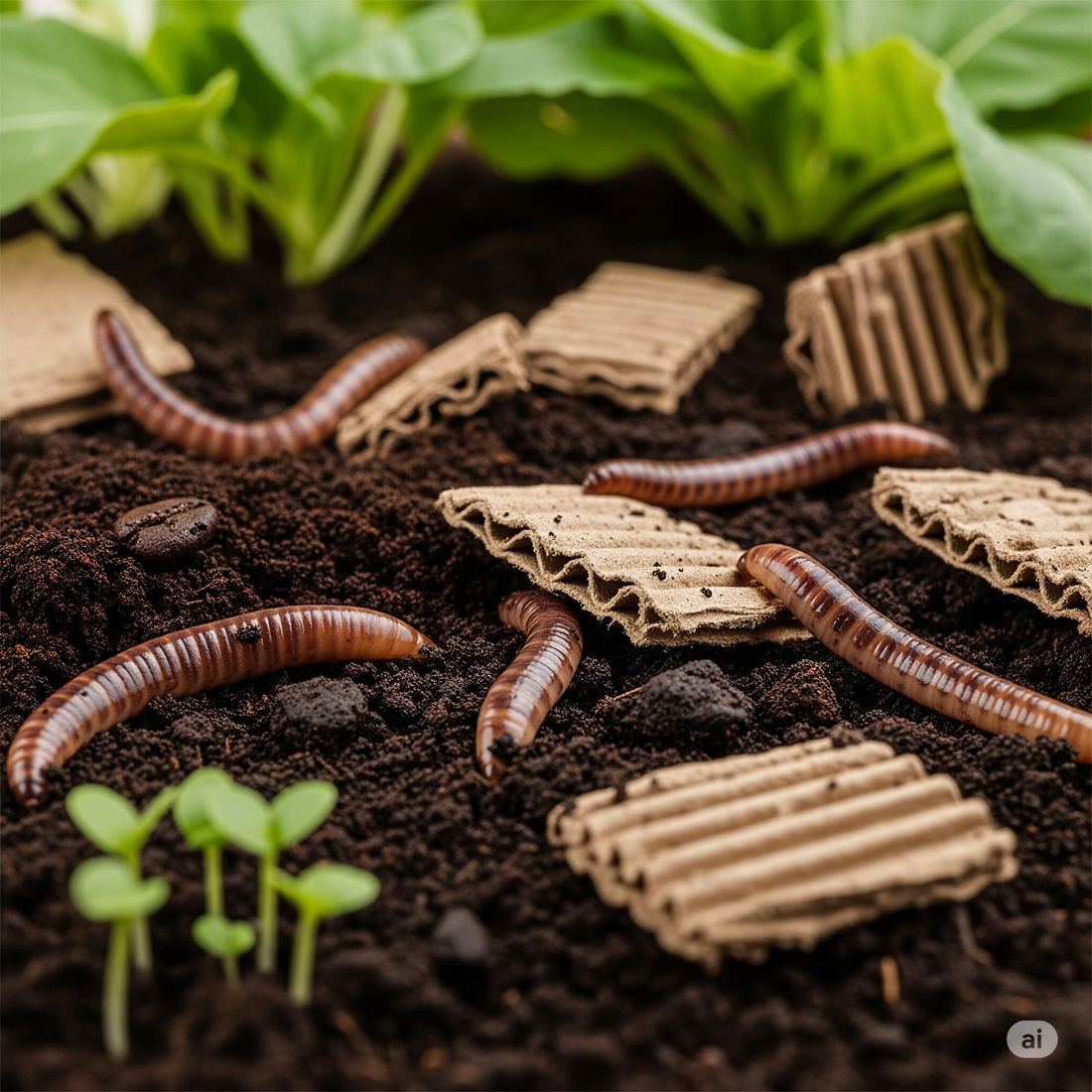 Regenwürmer in den Garten locken: 4 einfache Tipps für einen gesunden Boden