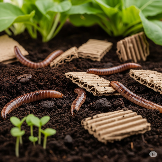 Regenwürmer in den Garten locken: 4 einfache Tipps für einen gesunden Boden