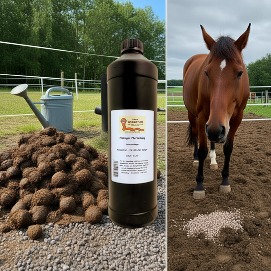 Flüssiger Pferdedung - Universaldünger - 1 Liter - eigene Herstellung - Konzentrat