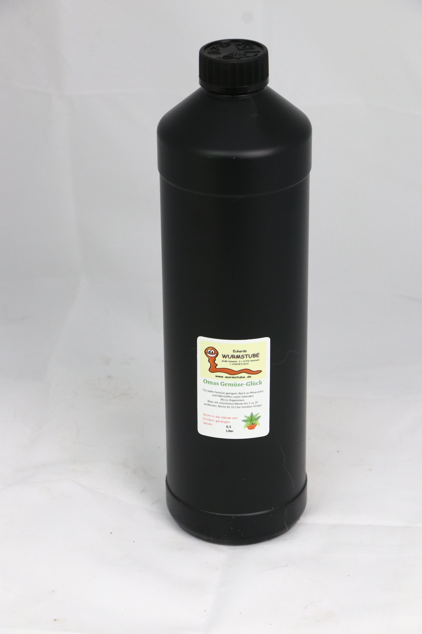 Wurmtee - Komposttee Omas Gemüse-Glück - 1 Liter - Universaldünger - Eigene Herstellung - Vegan