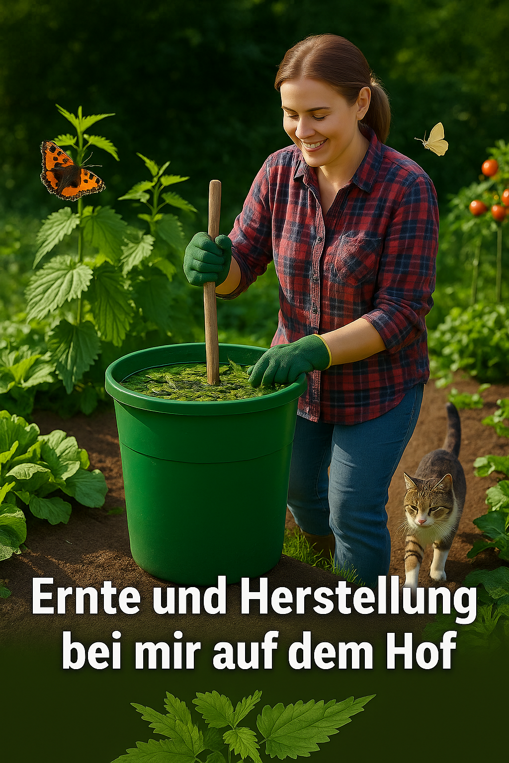 Brennesseljauche - Brennesselsud - 3 x 1 Liter - Universaldünger - Flüssigdünger - Eigene Herstellung - Vegan