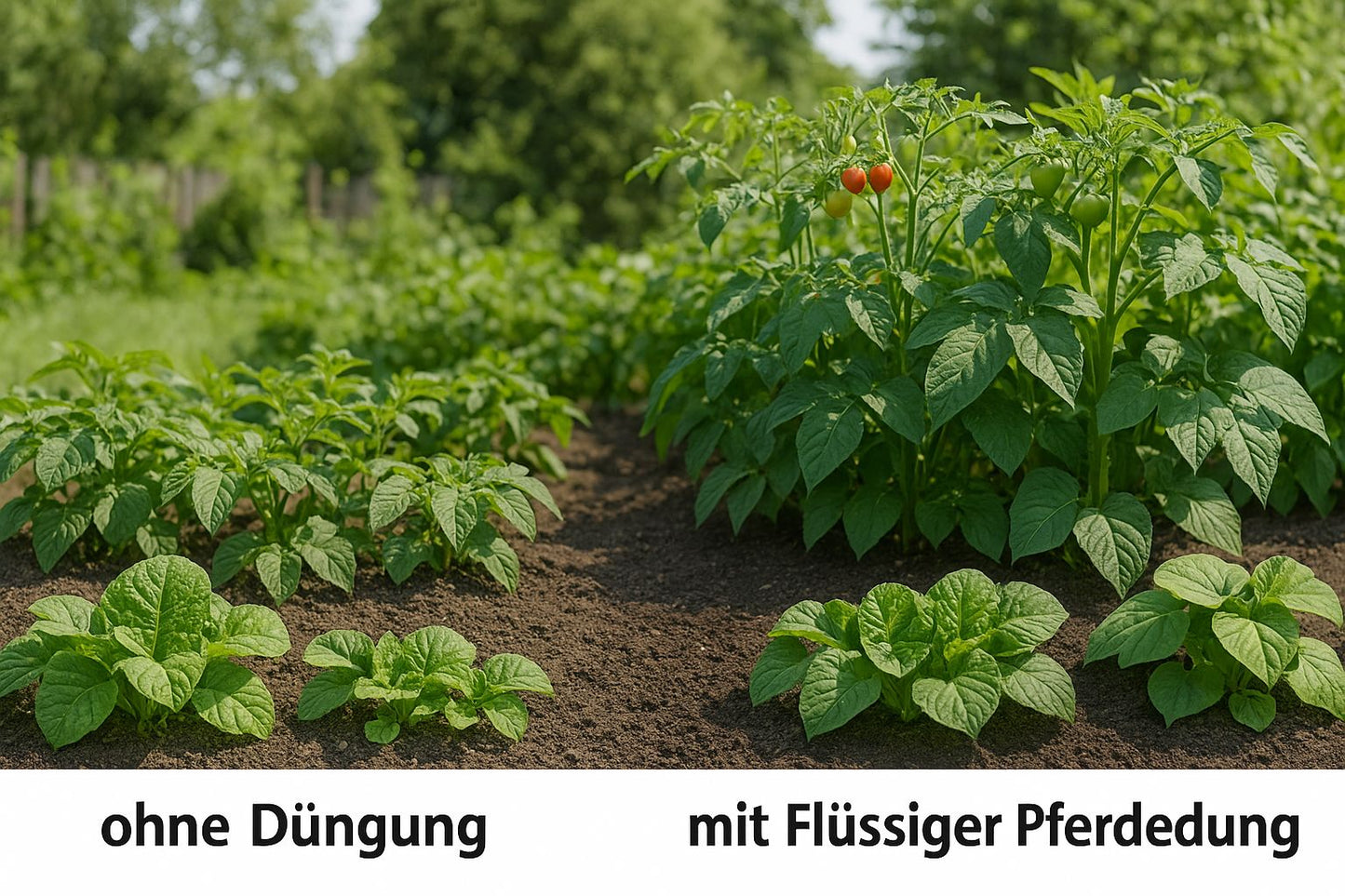 Flüssiger Pferdedung - Universaldünger - 1 Liter - eigene Herstellung - Konzentrat