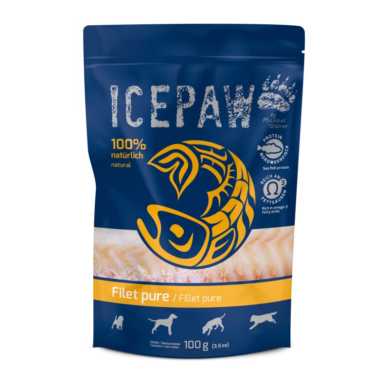 ICEPAW Filet pure 12 x100g Feuchtfutter