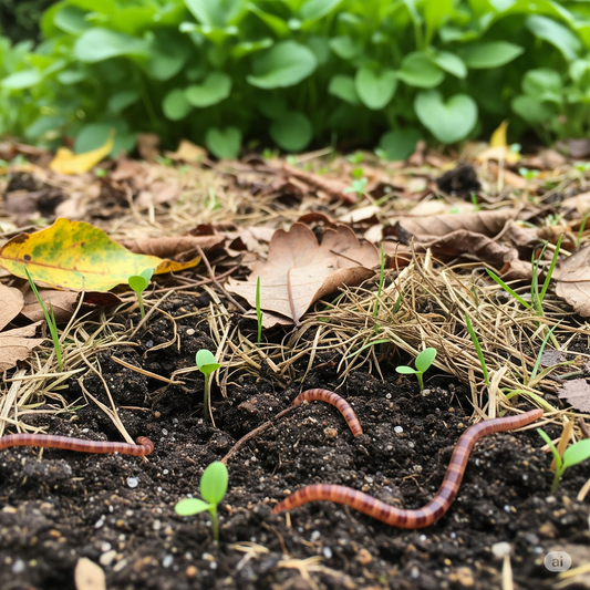 So siedelst du Regenwürmer in deinem Garten an