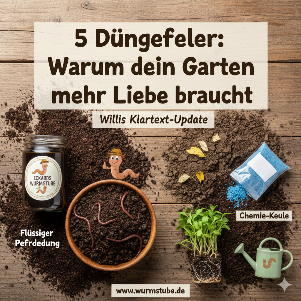 5 Düngefehler: Warum dein Garten mehr Liebe braucht