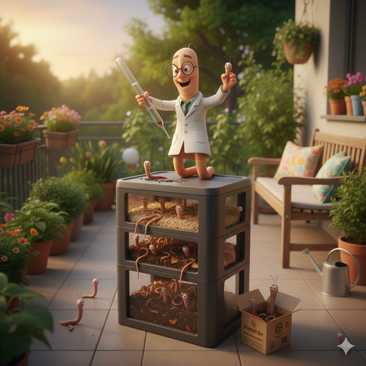 Wurmkiste: Dein eigener Bio-Dünger-Hof im Wohnzimmer – Eine Anleitung von Willi Wurm