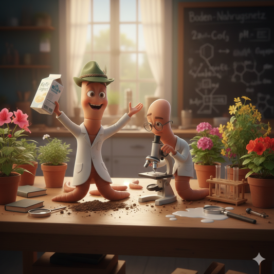 Kefir-Wunder im Garten: Kefir-Magie oder Mikrobielle Anarchie?