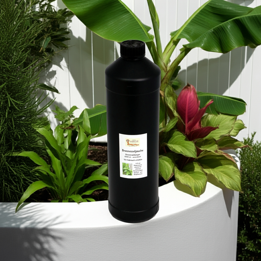 Brennesseljauche - Brennesselsud - 1 Liter - Universaldünger - Flüssigdünger -  Eigene Herstellung - Vegan