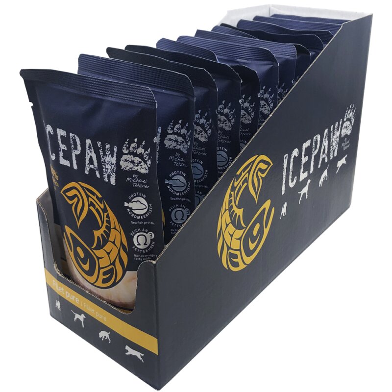 ICEPAW Filet pure 12 x100g Feuchtfutter