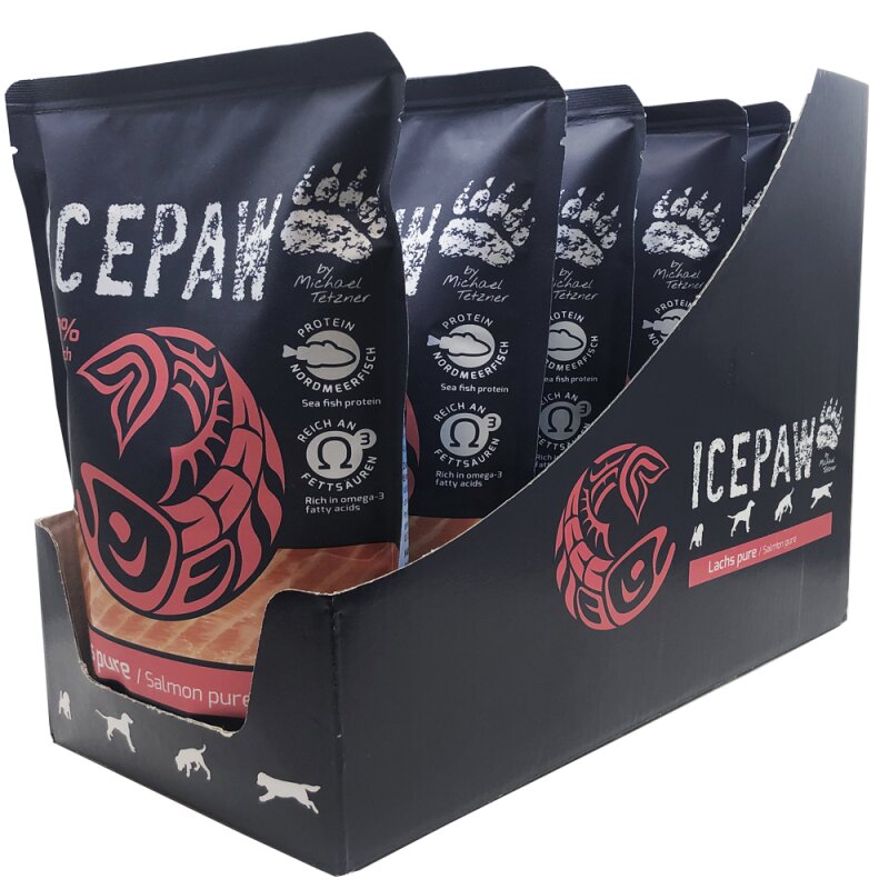 ICEPAW Lachs pure 6x400g