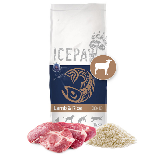 ICEPAW Lamm und Reis Trockenfutter 14kg