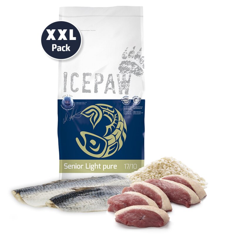 ICEPAW Senior Light pure Trockenfutter 14kg